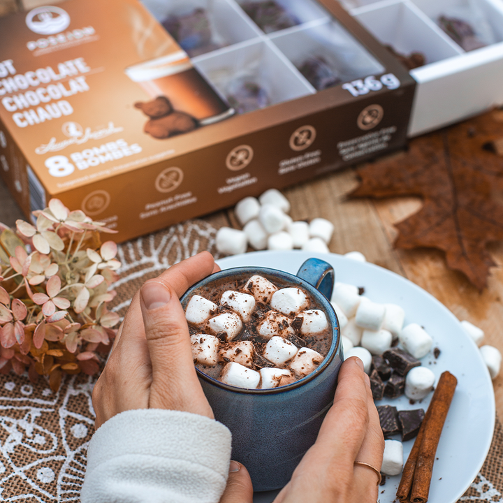 Coffret Variété de Chocolats Chauds - Poseidn