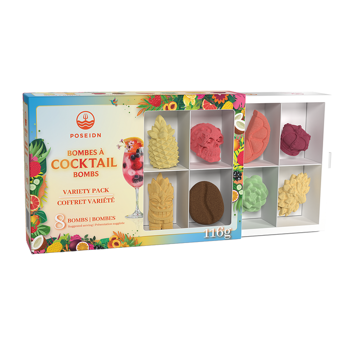 Coffret Variété de Cocktails - Poseidn