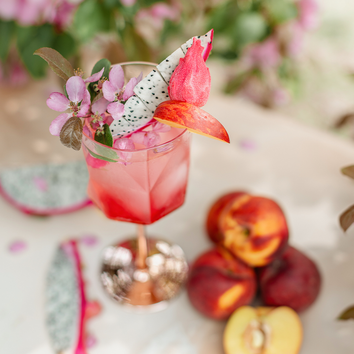 Bombe Sangria | Fruit du dragon, pêche et fleur de cerisier - Poseidn