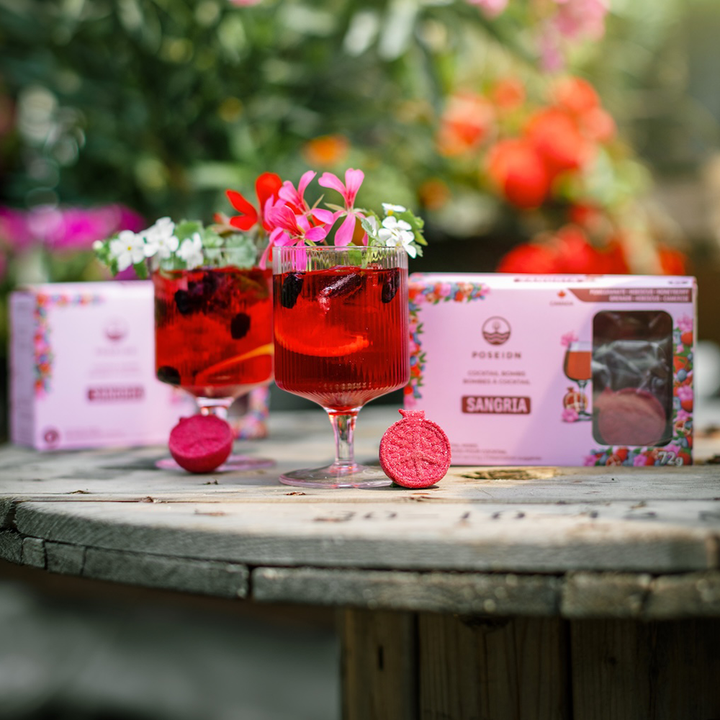 Bombe Sangria | Grenade, Hibiscus et Camerise - Poseidn