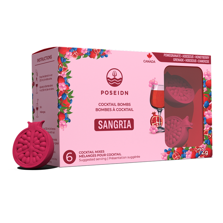 Bombe Sangria | Grenade, Hibiscus et Camerise - Poseidn