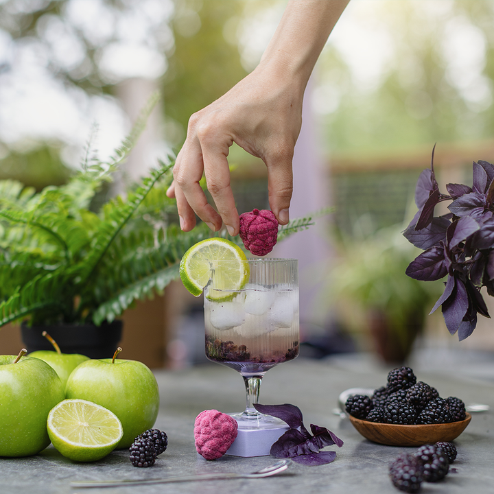 Bombe Sangria | Mûre, pomme verte et vanille - Poseidn