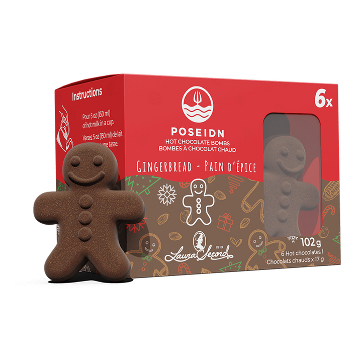 Bombe Chocolat chaud | Pain d'épice - Poseidn