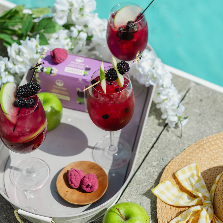 Bombe Sangria | Mûre, pomme verte et vanille - Poseidn
