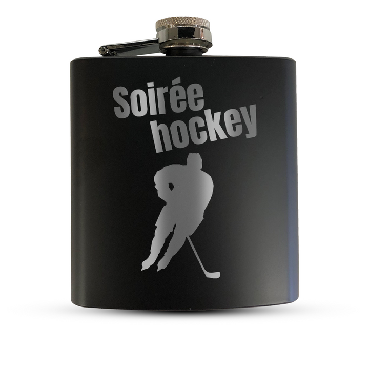 Verre Gravé - Soirée Hockey