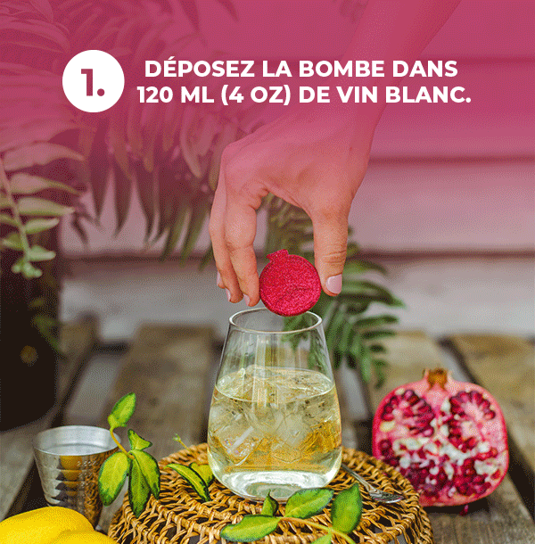 Bombe Sangria | Grenade, Hibiscus et Camerise - Poseidn