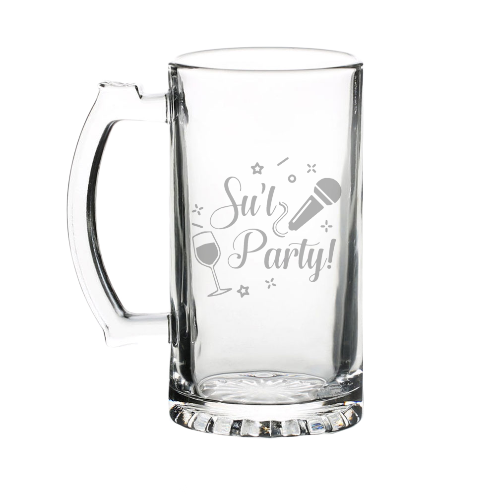 Verre gravé - Su'l Party