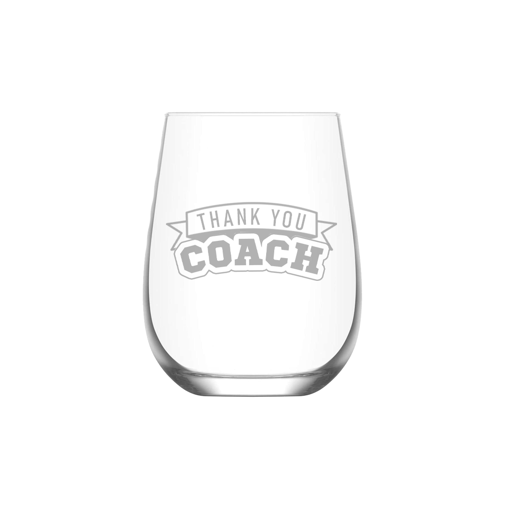 Verre Gravé - Thank you COACH