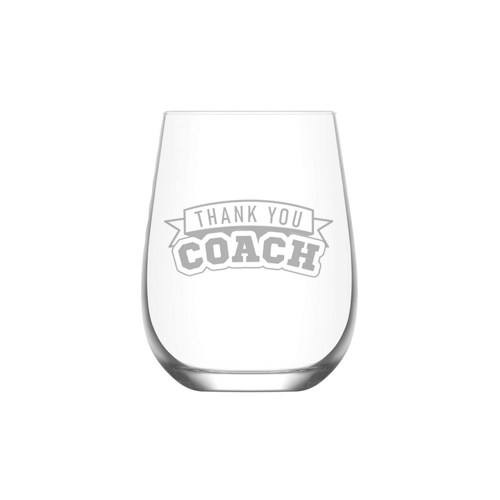 Verre Gravé - Thank you COACH