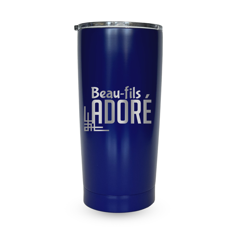 Verre gravé - Beau-fils adoré
