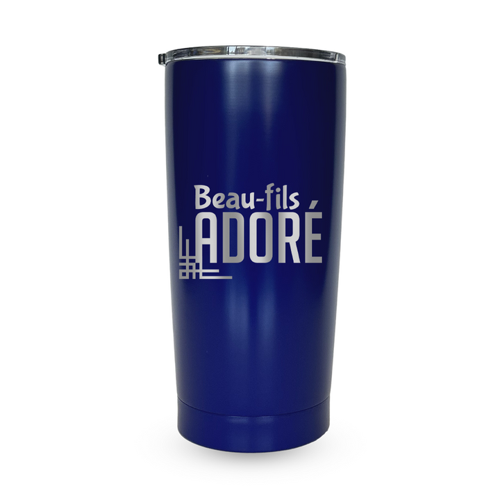 Verre gravé - Beau-fils adoré