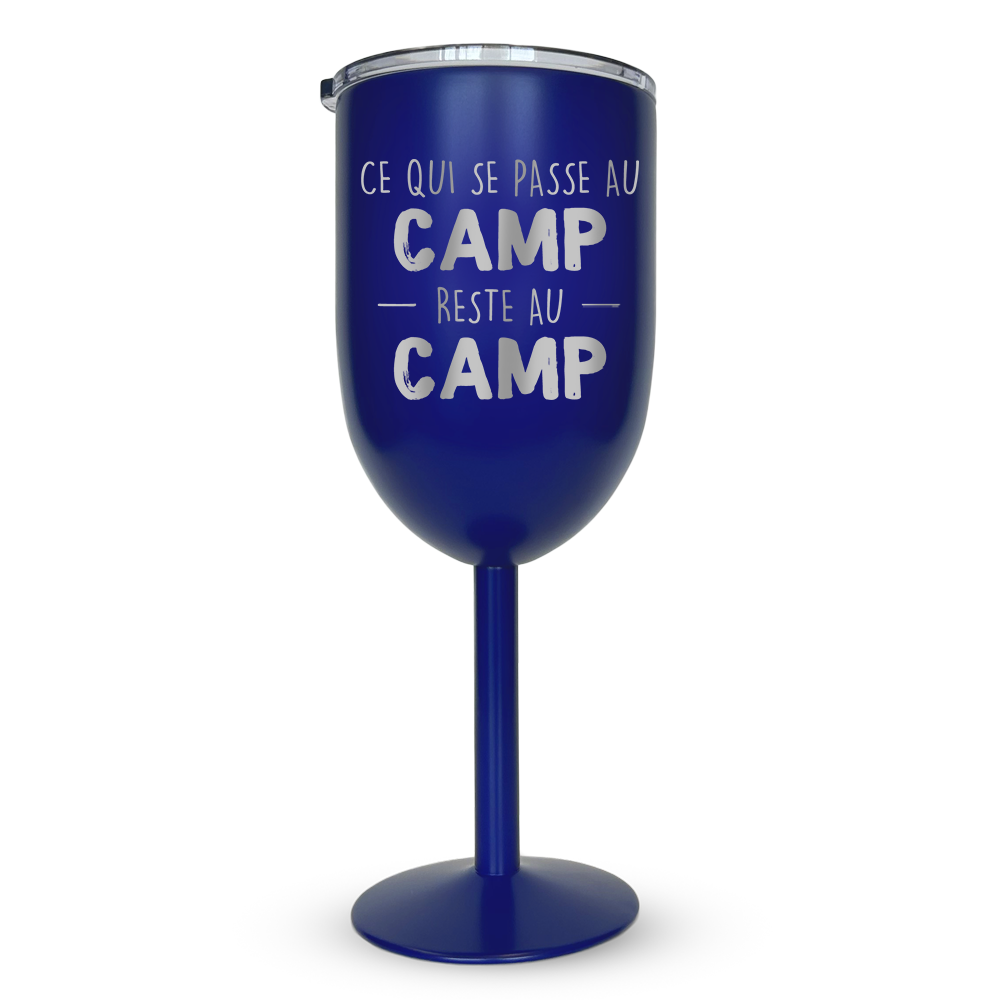 Verre gravé - Ce qui se passe au CAMP