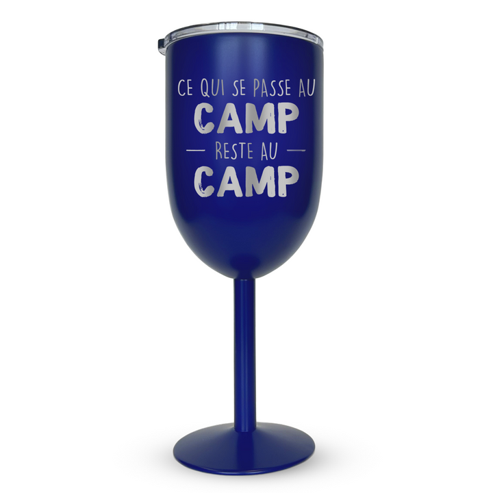 Verre gravé - Ce qui se passe au CAMP