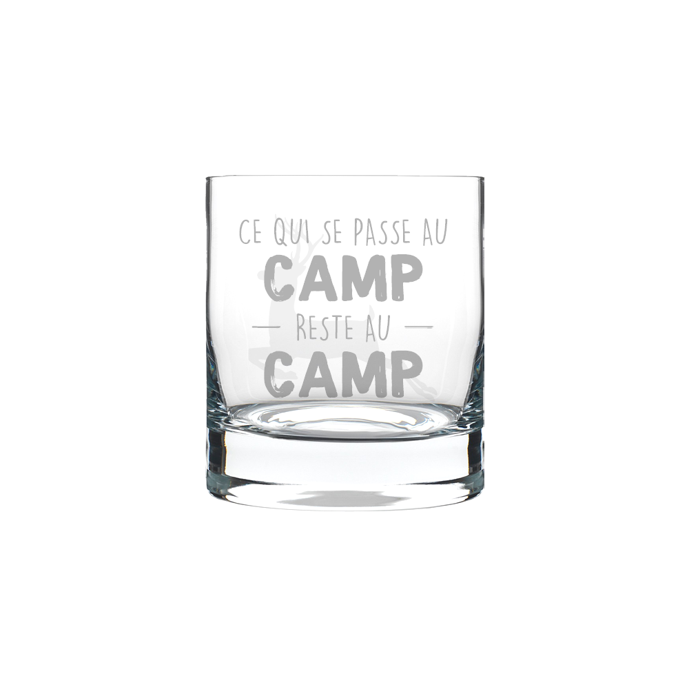 Verre gravé - Ce qui se passe au CAMP