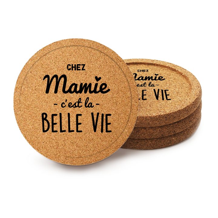 Verre gravé - Chez Mamie
