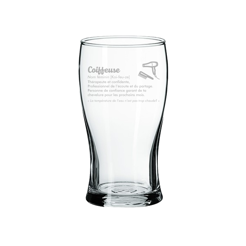 Verre gravé - Coiffeuse (définition)