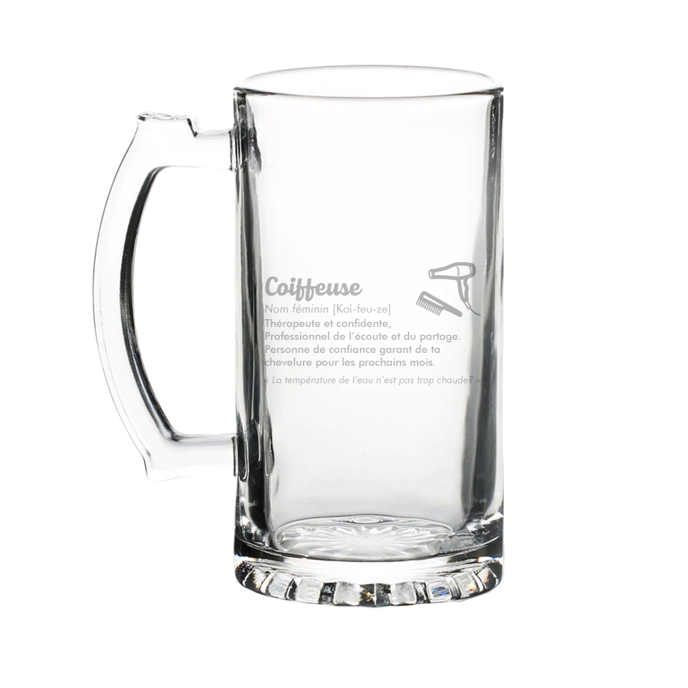 Verre gravé - Coiffeuse (définition)