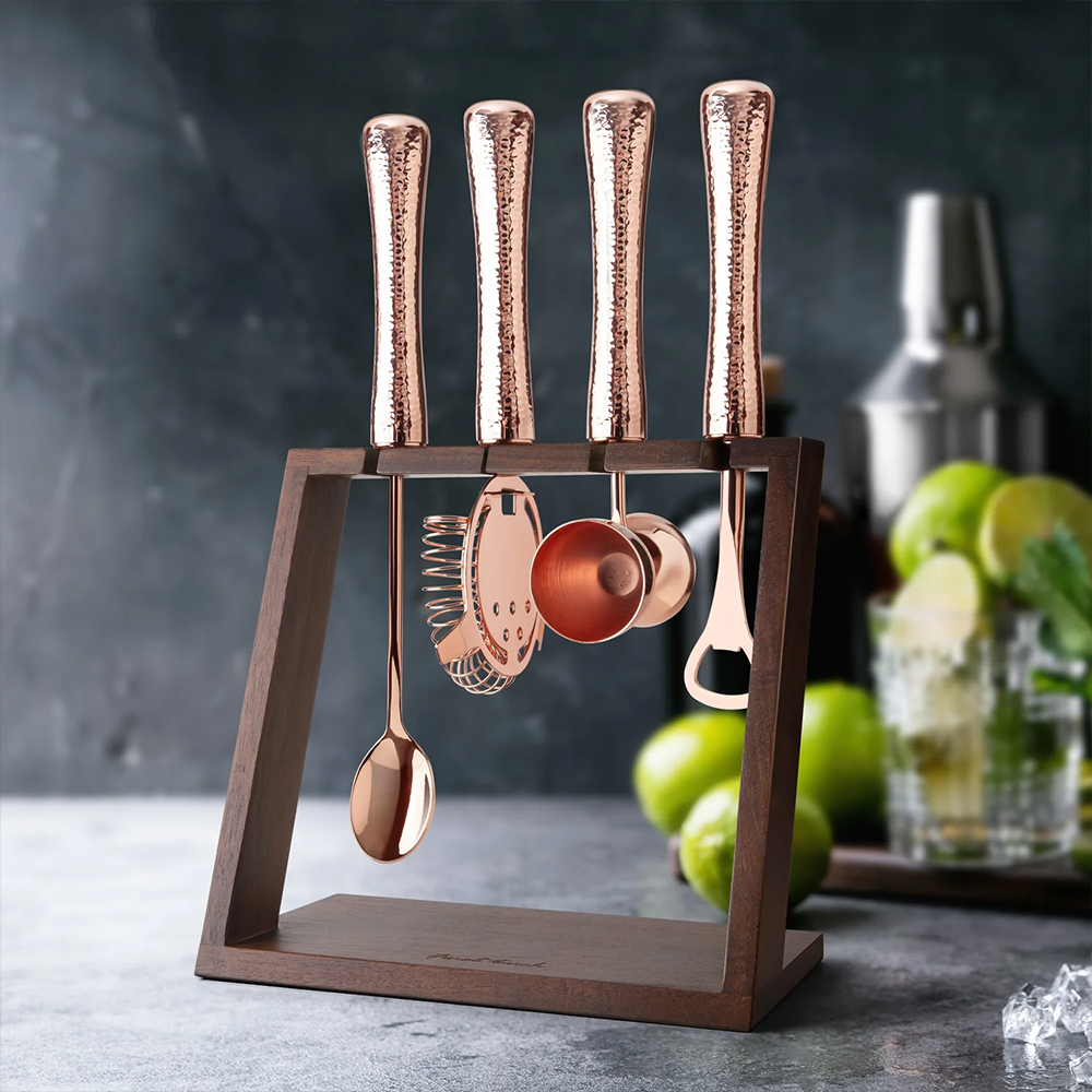 Ensemble à cocktail 4 pièces - Cuivre