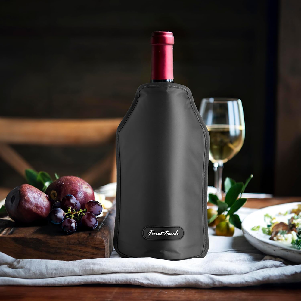 Manchon Refroidisseur pour Bouteille de vin | Noir