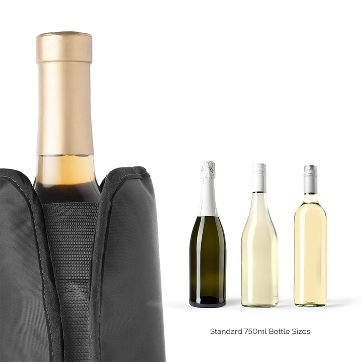 Manchon Refroidisseur pour Bouteille de vin | Noir