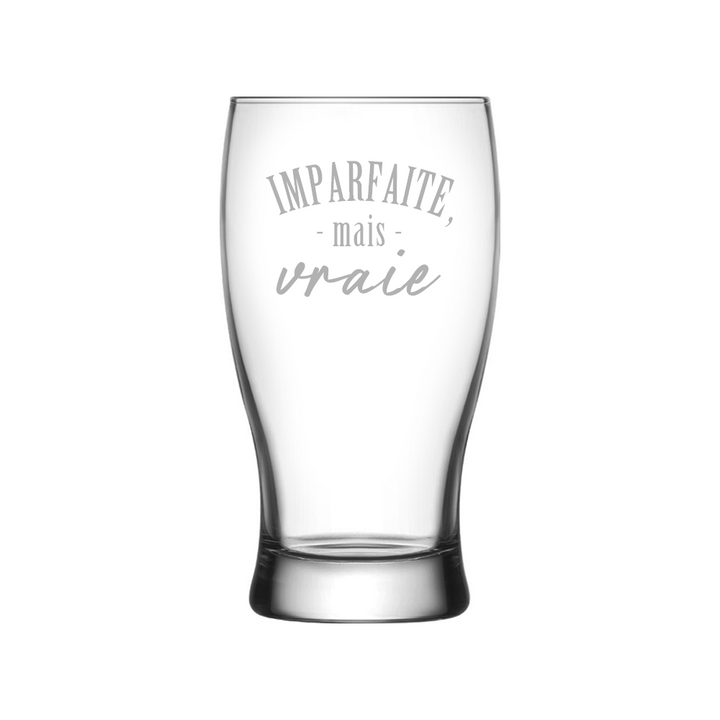 Verre Gravé - Imparfaite, mais vraie