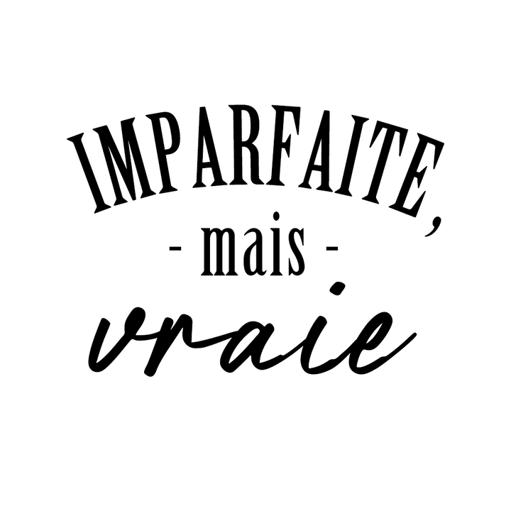 Verre Gravé - Imparfaite, mais vraie