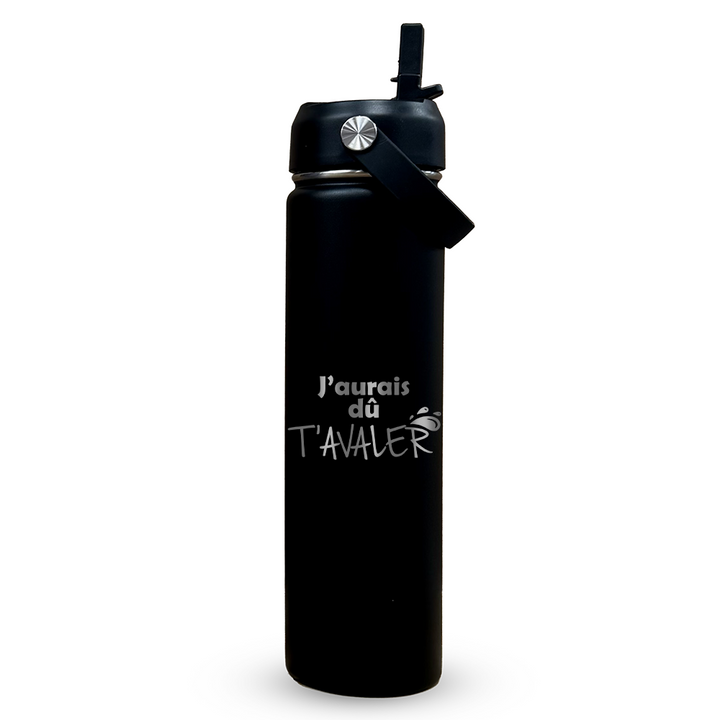 Verre gravé - J'aurais dû t'avaler