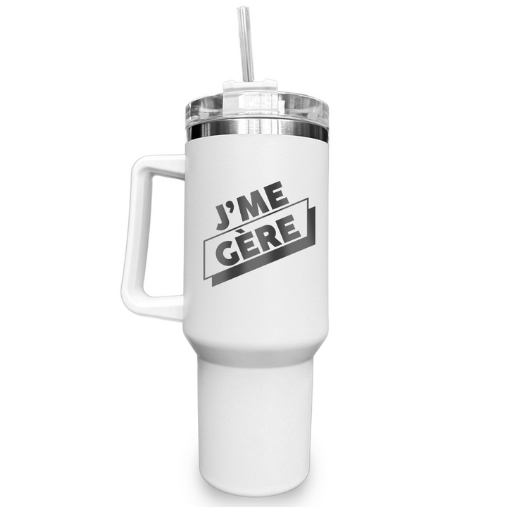 Verre gravé - J'me gère