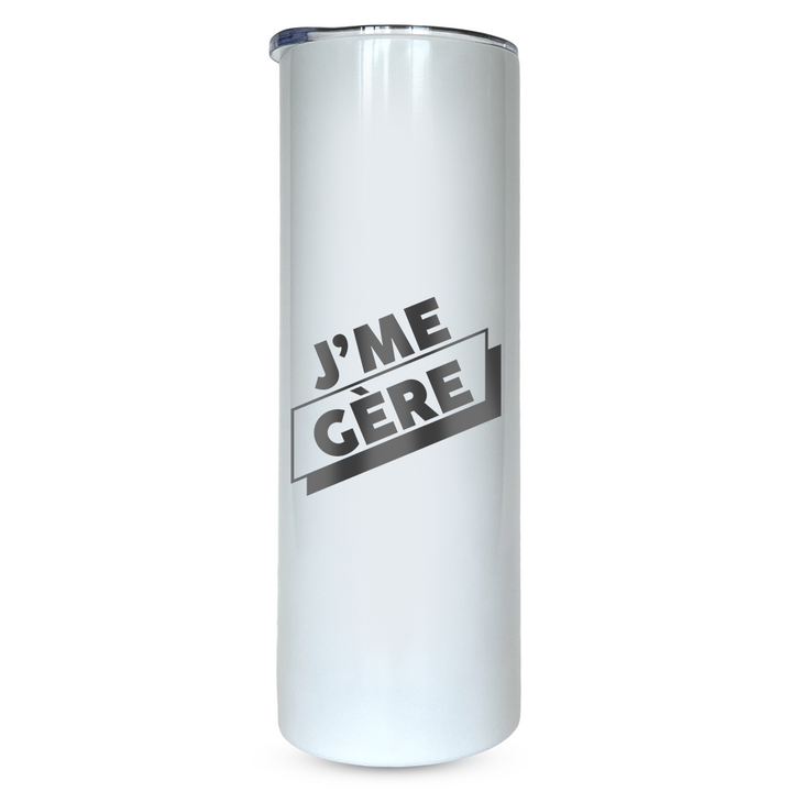 Verre gravé - J'me gère