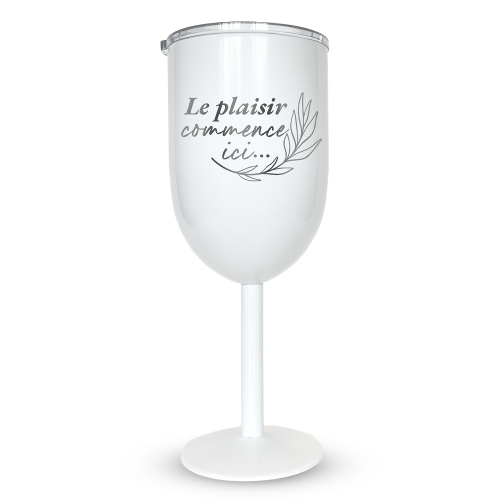 Verre gravé - Le plaisir commence ici...