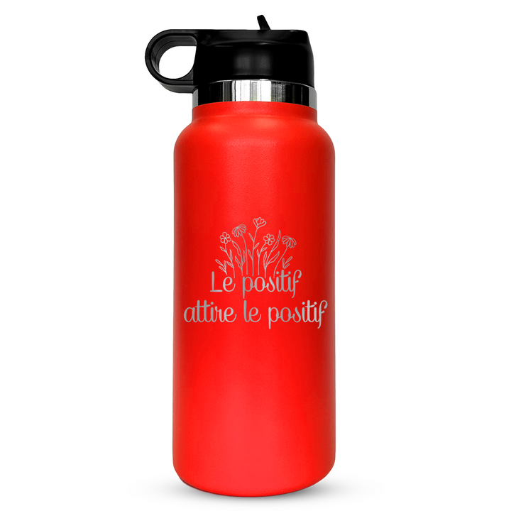 Verre gravé - Le positif attire le positif