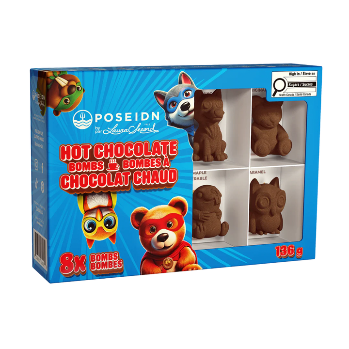 Coffret ''Super Héros'' Chocolats Chauds - Poseidn