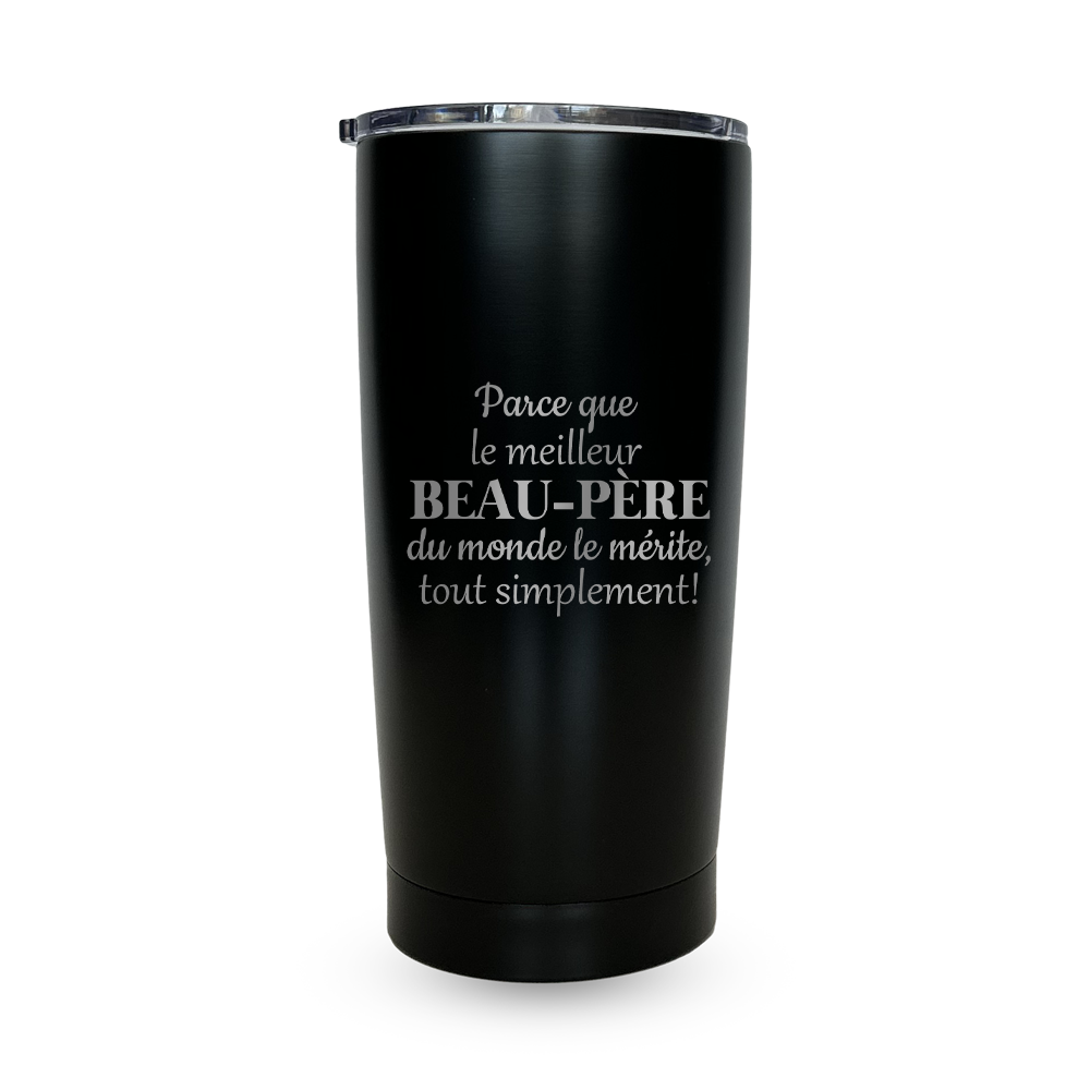 Verre gravé - Parce que le meilleur Beau-père