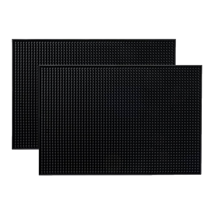 Tapis de Service Noir 12'' X 18''