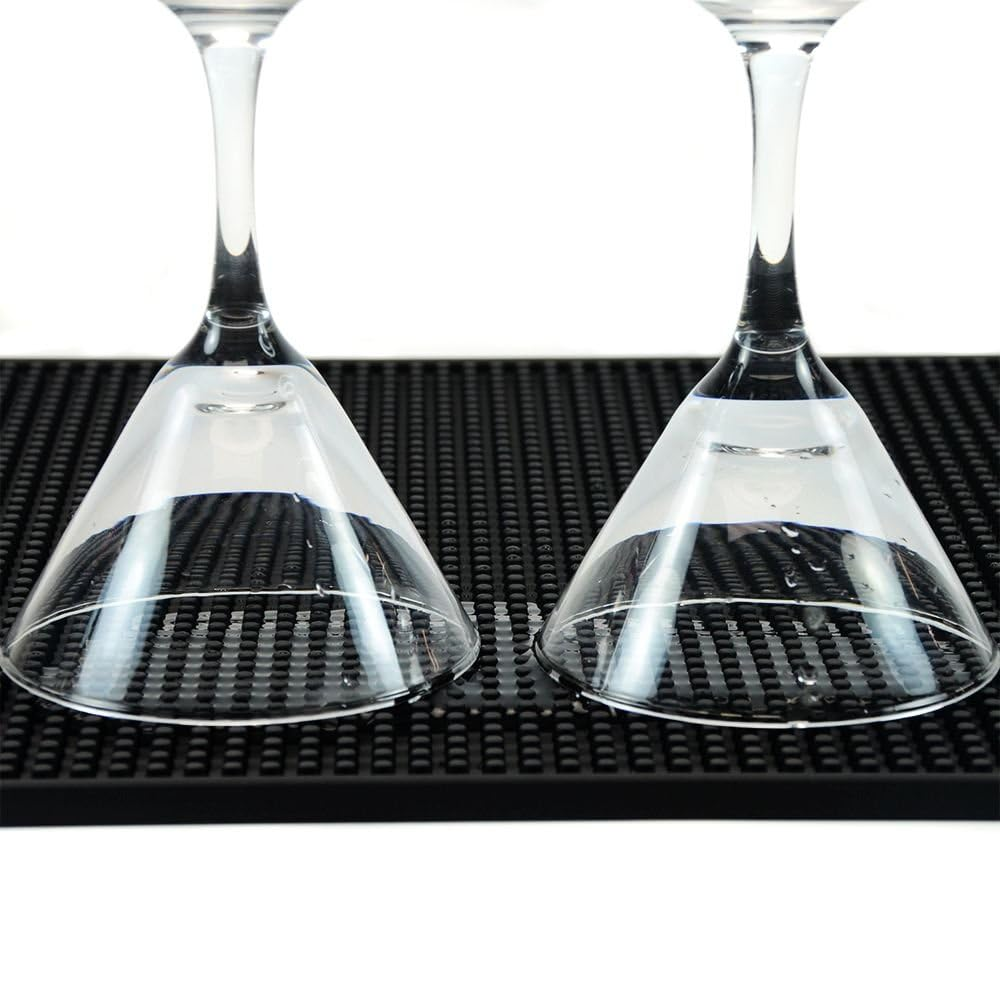 Tapis de Service Noir 12'' X 18''