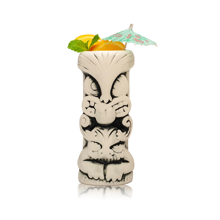 Verre TIKI - Guerriers des iles