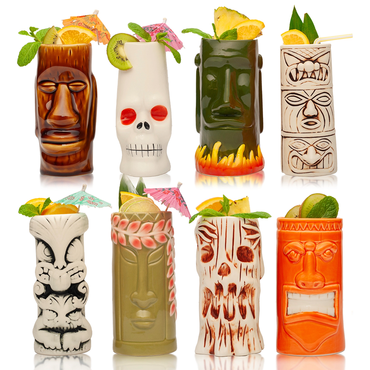 Verre TIKI - Totem des vents