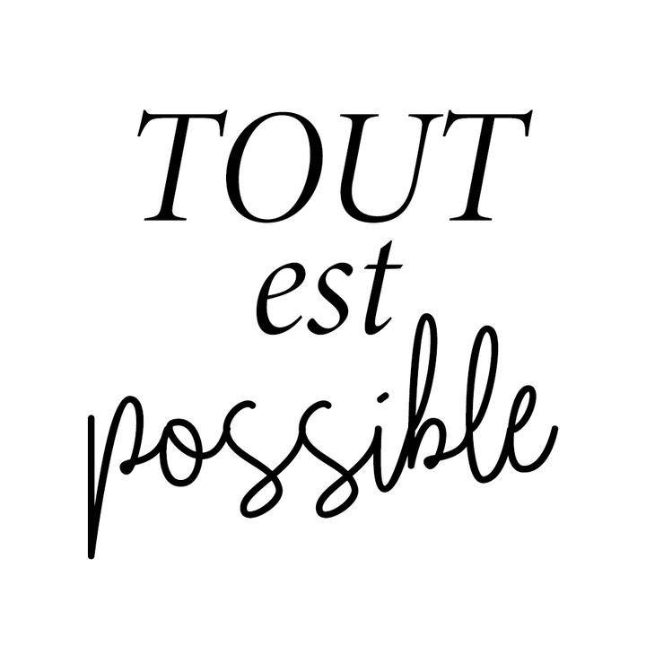 Verre gravé - Tout est possible