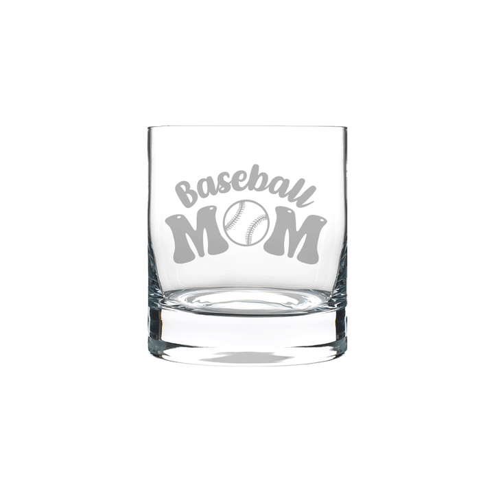 Verre gravé - Baseball Mom