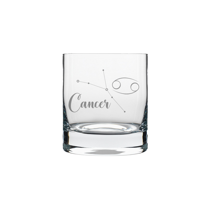 Verre gravé - Cancer