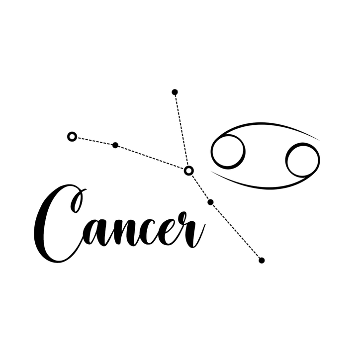 Verre gravé - Cancer