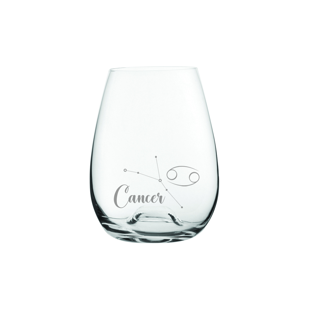 Verre gravé - Cancer