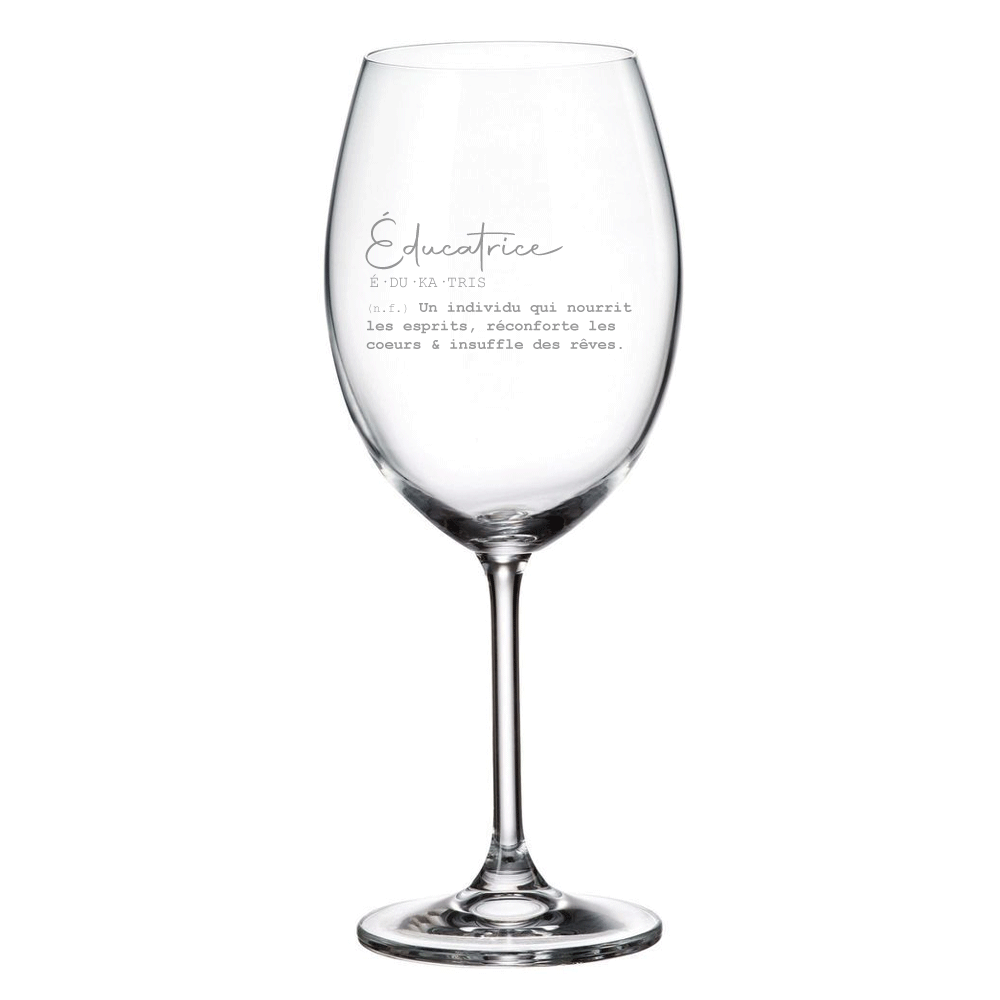 Verre gravé - Définition Éducatrice