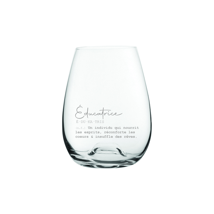 Verre gravé - Définition Éducatrice