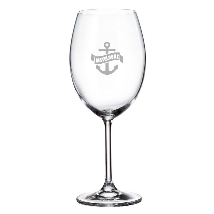 Verre gravé  - Mateloune