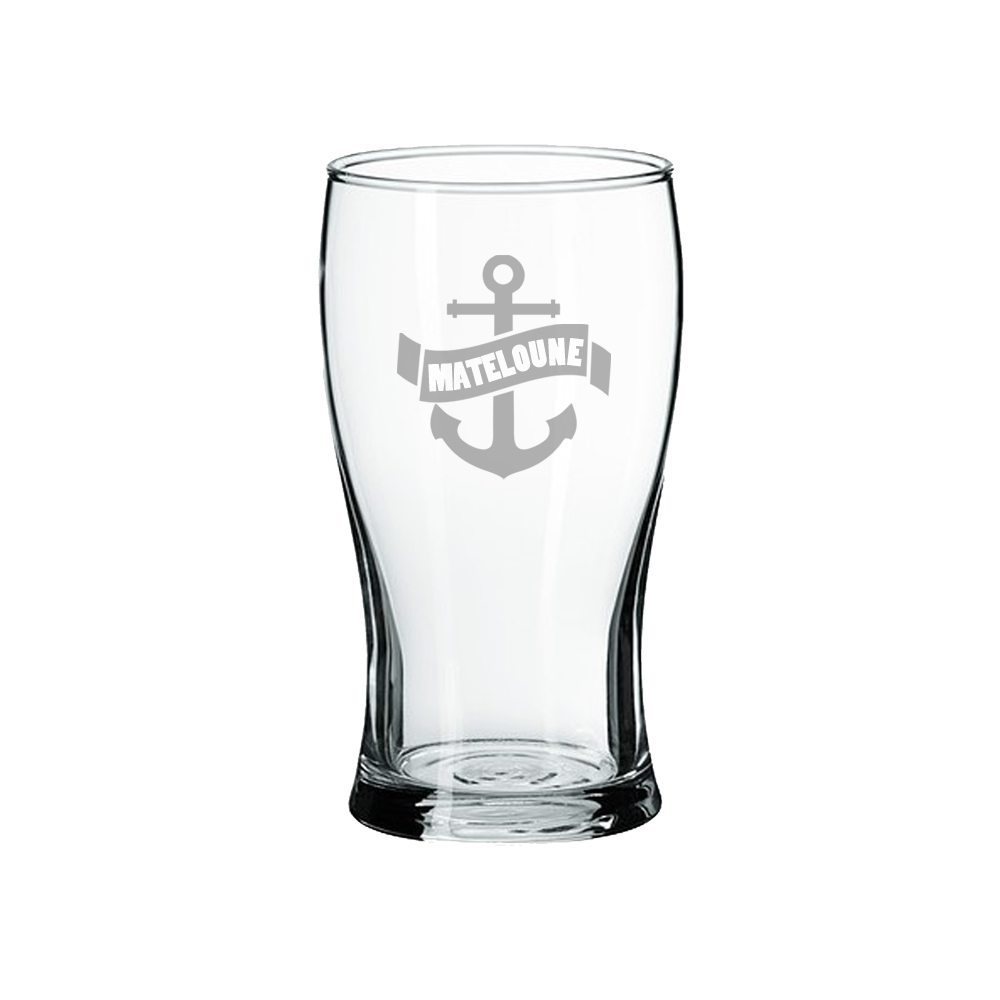 Verre gravé  - Mateloune
