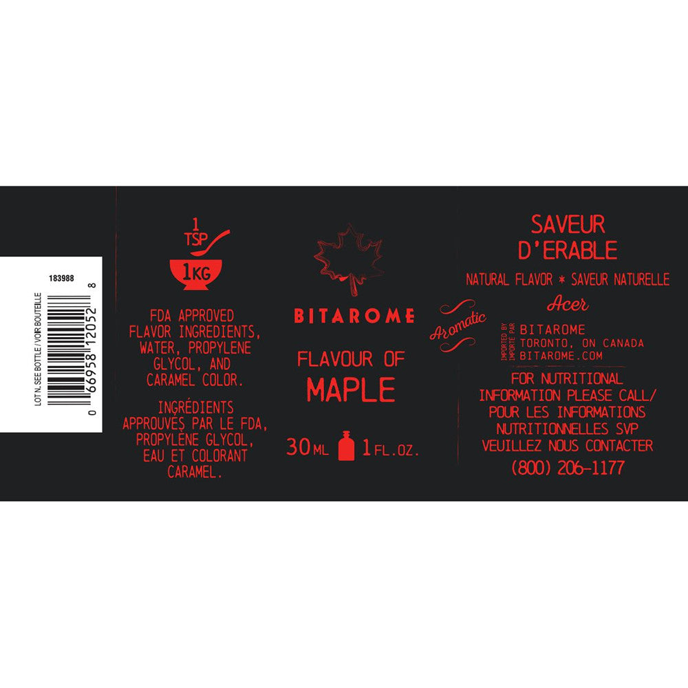 Extrait à l' ''Érable" - 30ml