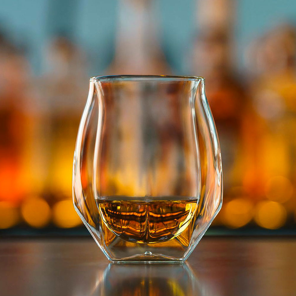 Verre à Whisky double parois DIAMOND (Ensemble de 2)