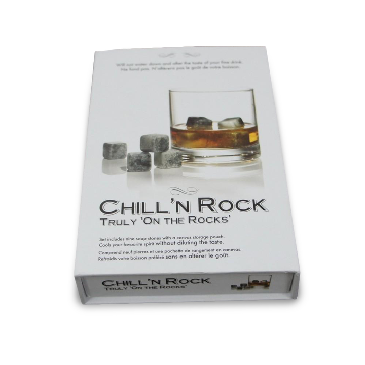 Pierre à Whisky ''Chill'N Rock'' - Ensemble de 9 pierres