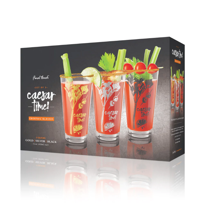 Ensemble de 3 verres ''Caesar Time''